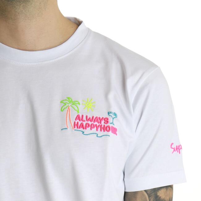 T-SHIRT ALWAYS HAPPYHOUR SUPERCULTURE - Mad Fashion | img vers.650x/